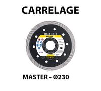 Disque diamant Ø230 Carrelage MASTER CERAM A SEC SAMEDIA