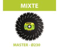 Disque diamant Ø230 Mixte MASTER TP MIX 102 SAMEDIA