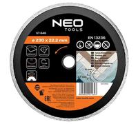 Disque diamant 230 x 22.2 mm plein 57-646
