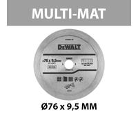 Disque diamant Ø76 mm multi-matériaux DEWALT