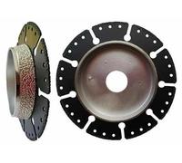Disque Diamant à Couper et Chanfreiner HUGGY D.125 x Al. 22,23 x ép. 2,2 mm - Pour Tuyau Fonte, Acier, PVC - Diamwood