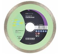 Disque diamant à jante continue - 125 mm - Star Céram SIDAMO