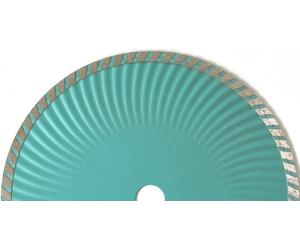Disque diamant à segmentation turbo avec bord continu - Ø 230 mm