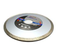 Disque diamant à tronçonner 125 mm pour carrelage en céramique pour meuleuse d'angle pour séparer proprement les carreaux de céramique durs, les carreaux émaillés, les carreaux de sol, le grès cérame