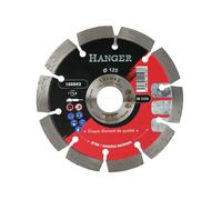 Disque diamant béton universel 125 mm segment 10 mm HANGER 150042