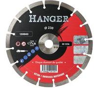 Disque diamant béton universel 230mm segment 10mm - HANGER - 150043 Noir G