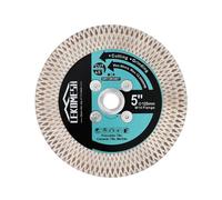Disque Diamant Carrelage 125mm LEKOMESH - Lame de Scie Diamant Extra Fin Lame Diamantée à Tronçonner Ceramique,Tuiles,Marbre,Granit,Pierre Artificielle,Filetage M14, Maille X