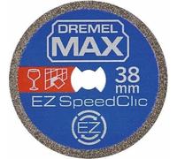 Disque Diamant Dremel EZ SpeedClic Max S545, ø38mm, Haute Longévité, Matériaux Durs