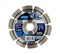 Disque diamant intensif segmenté pour matériaux de construction NORTON,Diam125mm