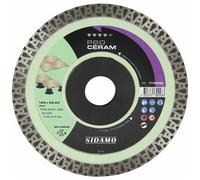 Disque diamant - jante continue - 125 mm - Pro Céram SIDAMO