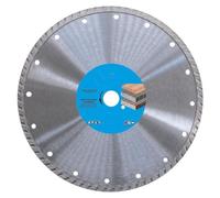 Disque Diamant Jante Continue Canneléé D. 230 x Al. 22.23 x Ht. 7 x ép. 2.8 mm - Pour Tuile et Brique - Diamwood