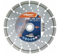 Disque diamant - jante segmenté - 125 mm - HT12 - Euro ZML EVO NORTON
