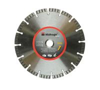 DISQUE DIAMANT MATERIAUX DURS - PIERRES GRANIT Ø180x22.2x10 - STUL - MIDHAGE