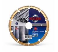 Disque Diamant Spécial Métal 125 mm - Coupe Acier, Inox et Métaux - Haute Durabilité - Alternative Longue Durée aux Disques à Tronçonner Classiques - Pour Usage Intensif Professionnel