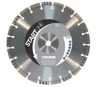 DISQUE DIAMANT MIXTE LM90 Ø350 MM ALÉSAGE 25MM ACIER/BÉTON/ASPHALTE DIAM INDUSTRIE 470713