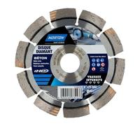 Disque diamant Norton béton Ø 125 x 22,23 mm - Nombre de segment 10