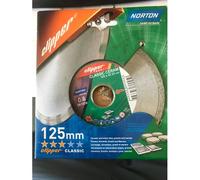 Disque diamant norton clipper classic ceram 125X22.23