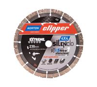 Disque diamant NORTON EXTREME 4X4 SILENCIO 230x22,23 - 70184609639