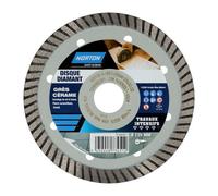Disque diamant Norton grès cérame Ø 125 x 22,23 mm
