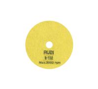 Disque diamant polissage et poncage a sec 100 mm gr. 100 RUBI - 62971