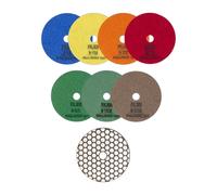 Disque diamant polissage et poncage a sec ø100 mm gr. 200 - RUBI - 62972