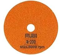 Disque diamant polissage et poncage a sec ø100 mm gr. 200 - RUBI - 62972