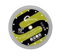 Disque Diamant pour Carrelage 250mm - X Maille Découpeuse Disque pour Carreaux Céramique Porcelaine Marbre Pierre Artificielle pour Scie Circulaire SANLEETEK