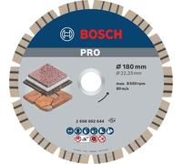 Disque diamant pour pierre PRO Bosch,180x22.23m