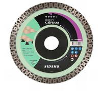 Disque diamant PRO CÉRAM D. 125 x 22,23 x H 10 mm Grès céram/dalle - 11130028 - Sidamo