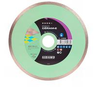 Disque diamant PRO CÉRAM-E D. 200 x 30 x H 7 mm Grès céram/faïence - 11130038 - Sidamo