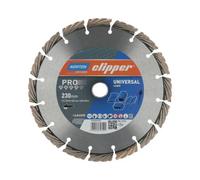 Norton Disque diamant Pro Universal Laser – 230 mm Ø, alésage 22,23 mm – épaisseur 3 mm
