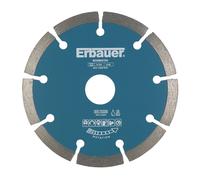 Disque diamant segmenté béton/pierre 115 x 22,2mm Erbauer