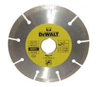 DeWALT DT3711-QZ Lame de scie diamantée segmentée 125 x 22,2 mm pour la coupe a sec