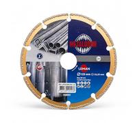 Disque Diamant Spécial Métal 125 mm - Coupe Acier, Inox et Métaux - Haute Durabilité - Alternative Longue Durée aux Disques à Tronçonner Classiques - Pour Usage Intensif Professionnel