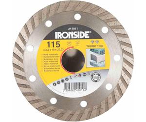 Disque diamant type EUROJET 115 mm, 2,2/10mm bord fermé