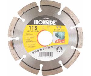 Disque diamant type LASER 500 115 mm, 2,2/6 mm bord segmenté