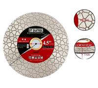 Disque diamanté, 115 mm, jeu de 2 pièces, 115 mm, 2 pièces