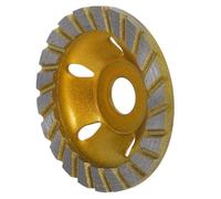 Disque Diamanté à Béton 80mm pour Meuleuse D’angle, Usage Intensif | Polissage Haute Efficacité, Résistance à L’usure, pour Béton et Pierre, Usage Varié, Diamant, Or