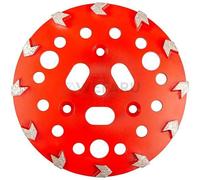 Disque diamanté abrasif RUP100, 300 mm – Disque abrasif professionnel pour sols de dureté moyenne à élevée, béton, colle à carrelage, etc., compatible avec la fraiseuse de rénovation RO-300, utilisabl