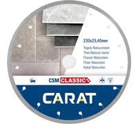 Disque diamanté Carat pour carreaux CSM CLASSIC 230 x 25,40 mm CSMC230400