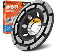 Disque diamanté de 115 mm pour béton, pierre naturelle et plâtre - Disque abrasif pour meuleuses angulaires