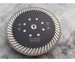 Disque diamanté de 230 mm pour le sciage et le meulage du granit, du quartz et du béton, avec bride M14
