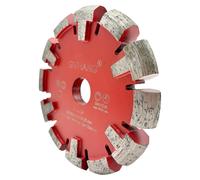 Disque diamanté de découpe pour joints de coulage, 130 mm, adapté au chauffage au sol, au béton, largeur de segment 17 mm, hauteur de segment 12 mm, pour découpe à sec