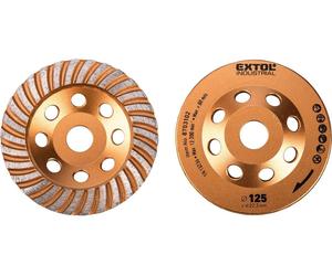 Disque diamanté Extol Industrial (8703102), disque abrasif, Ø 125 x 22,2 mm