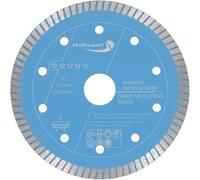 Disque diamanté PRODIAMANT 230 mm Carrelage, pierre naturelle F33 Alésage 30/25,4 mm