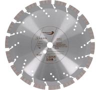 Disque diamanté PRODIAMANT 300 mm béton / granit Turbo BG013 alésage 20 mm
