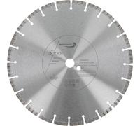 Disque diamanté PRODIAMANT 350 mm béton Laser Turbo B711 alésage 25,4 mm