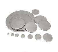 Disque En Acier Inoxydable De 7 À 80mm, Petite Plaque D'acier Ronde Solide, Disque Circulaire En Tôle, Épaisseur 1.8mm (Color : 1.8mm Thickness, Size : 7mm (50Pcs))