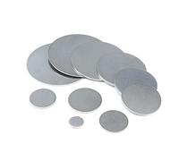 Disque en acier inoxydable d'épaisseur 1,8 mm, 7 mm 8 9 10 12 13 14 15 16 18 19 20 mm, petite plaque d'acier ronde solide, disque circulaire en tôle(7mm (50Pcs))