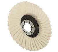 Disque en tissu lamellaire feutré 115 mm polissage carrosserie lustrage acier